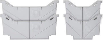 DECKED Combo Divider Set of 2 Wide (T Slot) + 2 Narrow (T Slot)