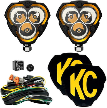 KC HiLiTES 282 The small and mighty KC® FLEX ERA™ 3 Spot Pair