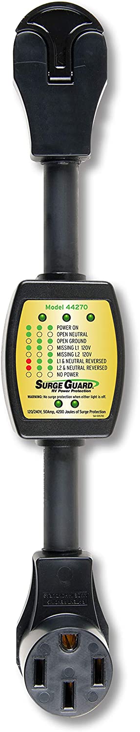 Surge Guard 44270 Entry Level Portable Surge Protector - 50 Amp