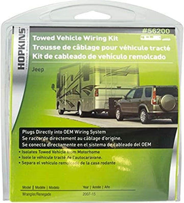 Hopkins 56200 Plug-in Simple Towed Vehicle Wiring Kit