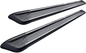 Westin 27-6105 Black Aluminum Step Boards for Trucks and SUV's 54"