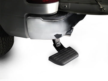 AMP Research 75327-01A Bedstep Retractable Bumper Step for 2020-2021 Chevrolet Silverado 2500/3500, GMC Sierra 2500/3500