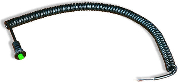 B&M 46003 Remote Actuator Button with Spiral Cord
