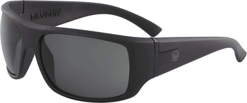 Dragon Men's Vantage Rectangular Sunglasses Matte Stealth/Ll Smoke 63 Millimeters