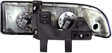 Anzo USA 111156 Black Crystal Headlight for Chevy S10/Blazer