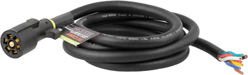 CURT 56602 7-Way RV Blade Replacement Trailer Harness 8-Foot Without Box