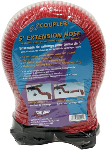 Valterra D04-0112 EZ Coupler 5' Extension Hose 5 Foot