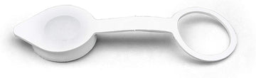 Thetford 94208 Rubber Dust Cover for TV Cable Plate - Polar White
