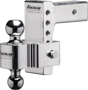 Flash 6" E-Series HD 2.5" Shank 2"& 2-5/16" Chromed Balls 6" Drop