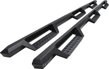 Westin 56-534345 HDX Drop Wheel to Wheel Nerf Step Bars fits 2019-2023 Ram 2500 3500 Crew Cab (8' Bed, Excl. Dually) Textured Black 1 Pair