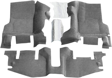 Bedrug BTTJ97F BedTred Front Cargo Liner Kit for Jeep Wrangler TJ