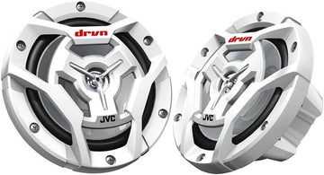 JVC CS-DR6201MW 6-1/2" 2-Way Coaxial Speakers, White - One Size