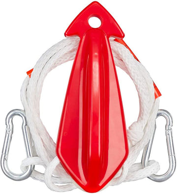 Full Throttle 8ft Ski/Tube Tow Harness with Pulley White