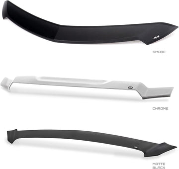 Auto Ventshade 322062 Aeroskin Smoke Acrylic Hood Shield
