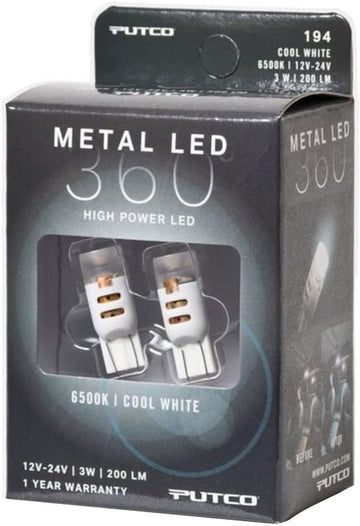 Putco Lighting 340194C-360 Metal LED Bulb