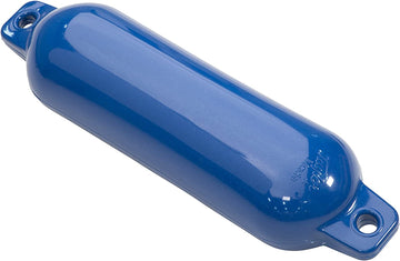 Taylor Made Products 41021 Hull Gard Inflatable Vinyl Boat Fender, 4.5 x 16 inch, Blue Blue 4.5"x 16"