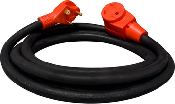 Mighty Cord A10-3010EH Red 10' 30A Extension Cord with Heavy Duty Cable (Boxed) 10' 30 Amp