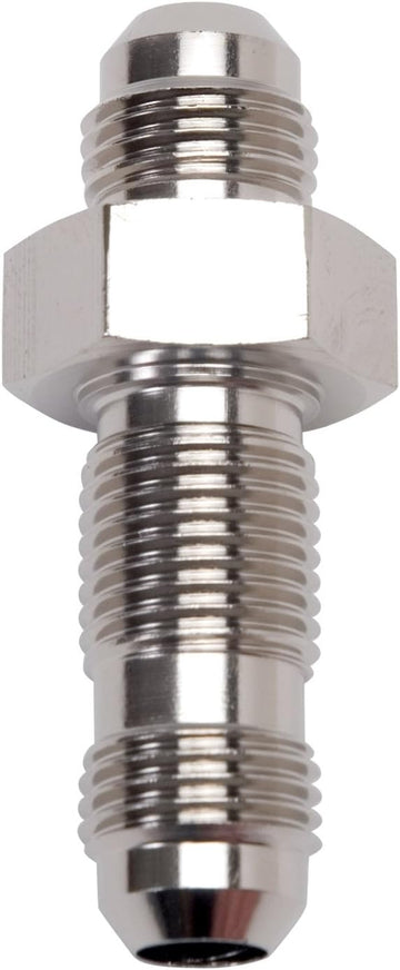 Edelbrock/Russell 661161 Endura -3AN Straight Flare Bulkhead Adapter Fitting