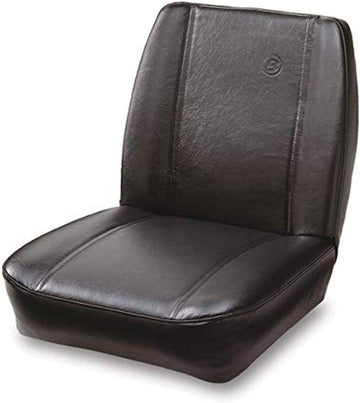 Bestop® 39429-01 TrailMax II Classic Black Crush Low Back All-Vinyl Single Jeep Seat for 76-06 Jeep CJ and Wrangler