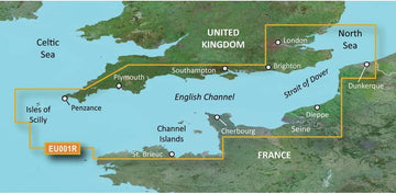 Garmin Bluechart G2 HXEU001R - Enligh Channel - Micro SD & SD