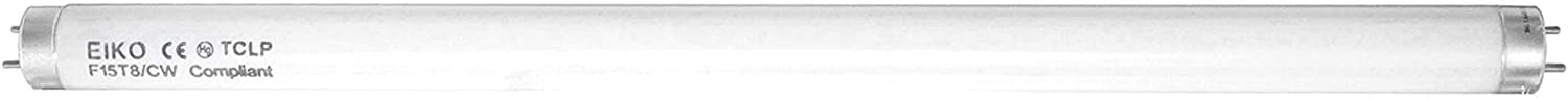 Camco 54878 Replacement F15T8/CW 18" Fluorescent Light Bulb - Pack of 2