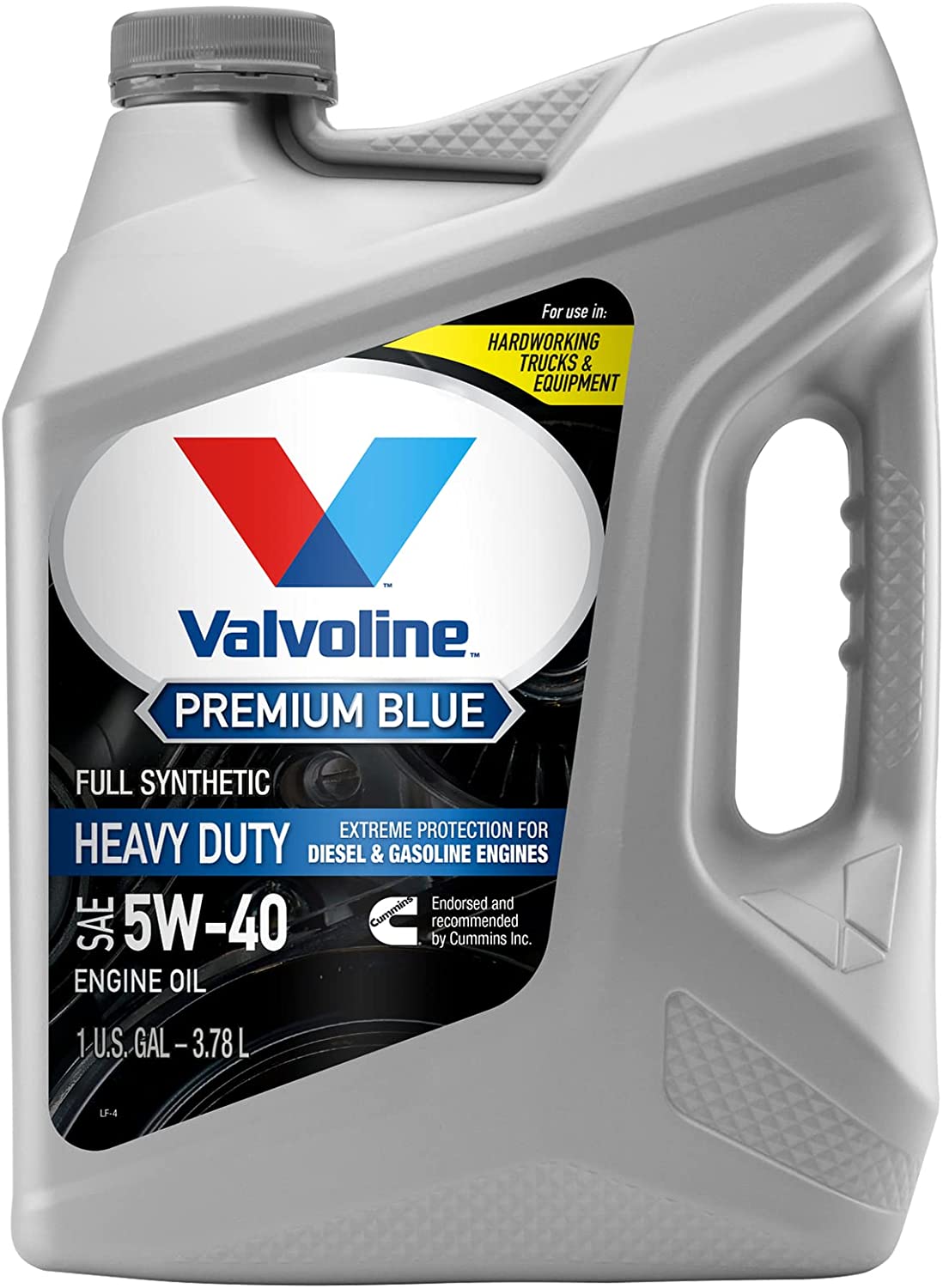Valvoline 774038 1 Gallon Premium Blue Heavy Duty Synthetic Motor Oil