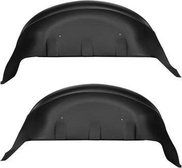 Husky Liners 79131 Rear Wheel Well Guards Fits 17-18 F250/350 , Black Fits All Rear Wheel Well Guards