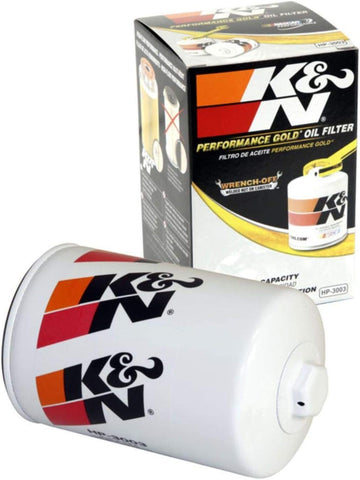 K&N HP-3003 Performance Wrench-Off Oil Filter, Heather Red