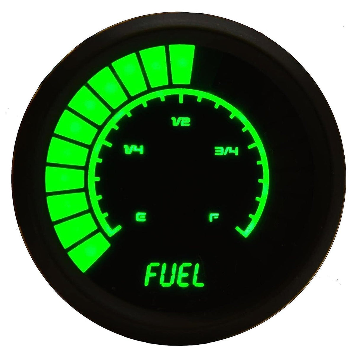 Fuel Level Scale 2-1/16 Analog Bargraph Fuel Level Gauge