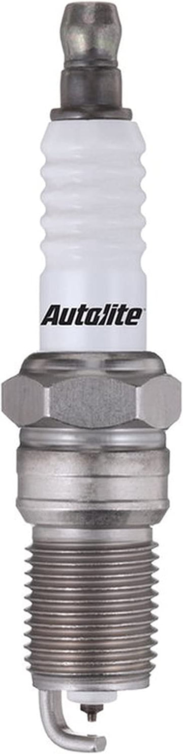 Set (8pcs) Autolite Double Platinum Core Spark Plugs Resistor Tapered 14mm x 1.25 Thread