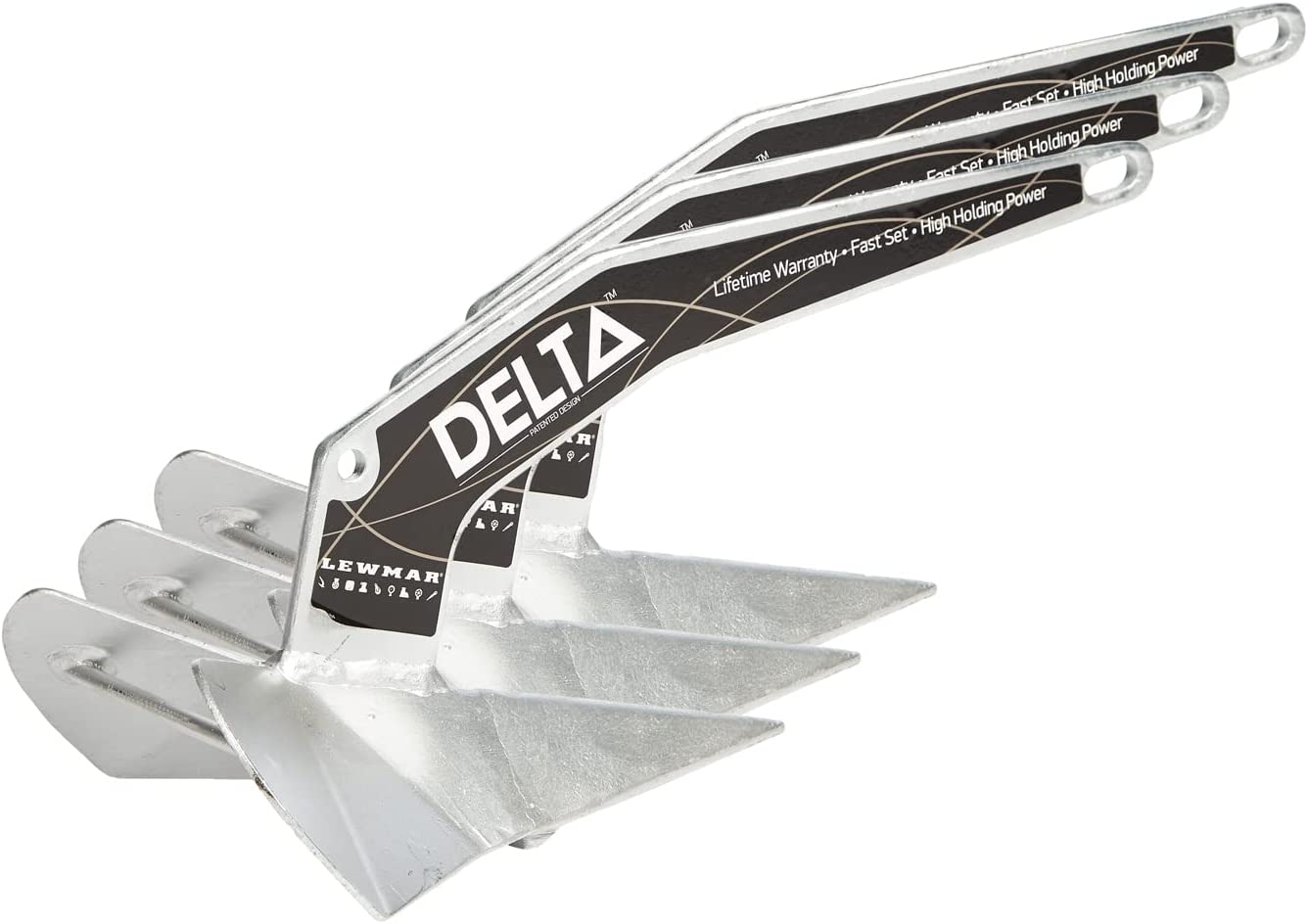 Lewmar Galvanised Delta Anchor 35 lb