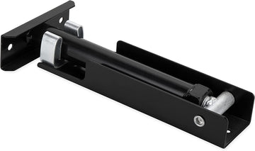 Camco Self-Stor Step - Mounts Under RV Steps to Stabilize Steps and Prevent RV Movement and Swaying, Lifts Up for Easy Storage After Use, One Time Installation (43671), Black
