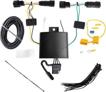 Tekonsha 118847: T-One T-Connector Harness, 4-Way Flat, W/Circuit Protected Modulite Hd Module
