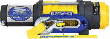 Superwinch 1145230 Terra 45 4500-Pound/2046 kg Single line Pull with Hawse, Handlebar MNT Toggle, Handheld Remote, and Synthetic Rope Terra 45SR