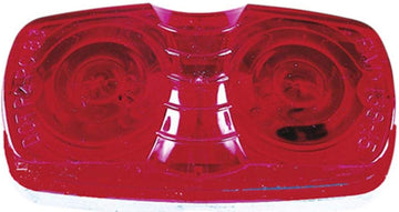 Red Rect.2 Bulb Light