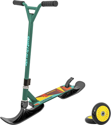 Yukon Charlie's Switch Glide, Multi-Season Kick Scooter and Ski Scooter