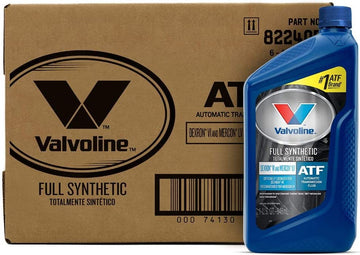 Valvoline 822405-6PK VV370-CS12 DEXRON VI Automatic Transmission Fluid, 1 Quart (Pack of 6)