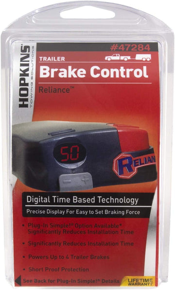 Hopkins 47284 Reliance Digital Electronic Brake Control with Plug Brake Control Reliance Plug-in Simple Brake Control