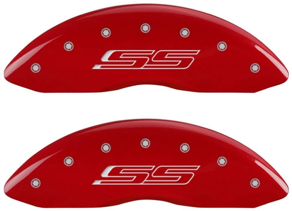 MGP Brake Caliper Covers for 2010 Chevrolet Camaro, SS Model with 18" Wheel min, V8