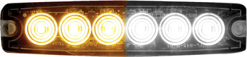 Buyers Products - 8892202 Ultra Thin 5 Inch LED Strobe Light, Amber/Clear