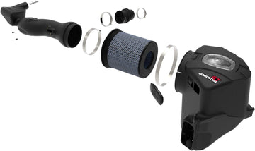 aFe Power 50-70043R Momentum GT Cold Air Intake System for 19-21 GM Silverado/Sierra 1500, Washable, Oiled Media