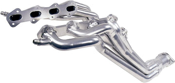 BBK Performance 15320 1-5/8" Long Tube Full Length High Flow Performance Exhaust Headers For Ford Mustang Cobra 4.6L-4V - Polished Silver Ceramic Finish