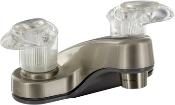 Valterra Phoenix Faucets by PF222401 Catalina Two-Handle 4" Bathroom Faucet with 2" Spout - Brushed Nickel