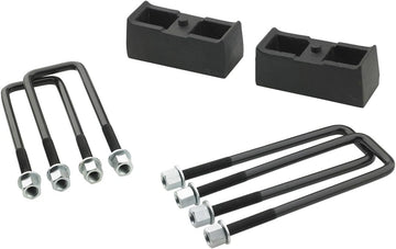 Pro Comp 63202 2.0" Rear Suspension Block Kit for with U Bolt for 8-Lug GM 2500HD