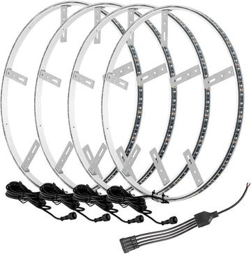 Oracle Lighting 4215-001 LED Illuminated Wheel Ring