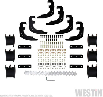 Westin 21-24085 Pro Traxx 4 Oval Nerf Step Bars fits 2019-2023 Ram 1500 Crew Cab (Excl. Ram 1500 Classic) Black 1 Pair