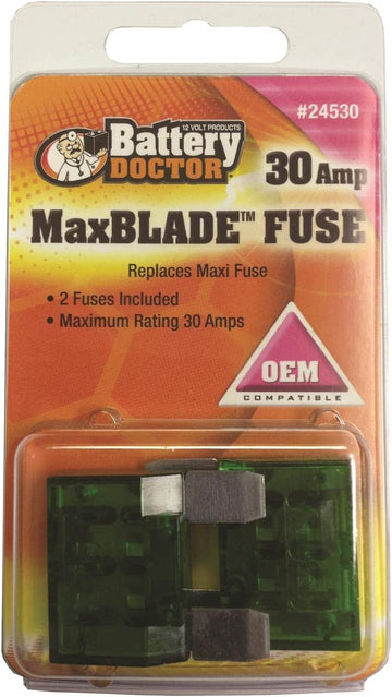 Wirthco Engineering 24530 MaxBlade Fuse - 30A Green, Pack of 2