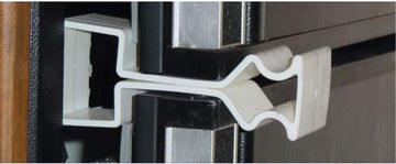 Adjust-A-Brush (PROD402) Mold Prevention Stay Open Latch for Refrigerator/Freezer