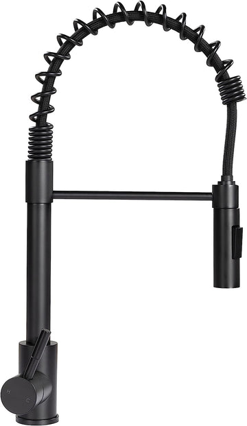 Lippert Flow Max Coiled Pull Down Kitchen Faucet for RVs and Residential,2021090598