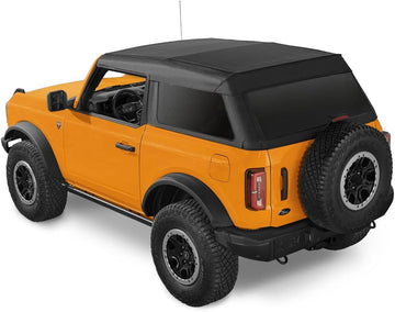 Bestop 5687217 Bronco Trektop - '21-Current Bronco 2-Door (Black Twill)